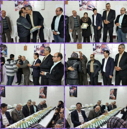نتایج نهایی و مراسم اختتامیه مسابقات شطرنج نابینایان شهرستان ملارد