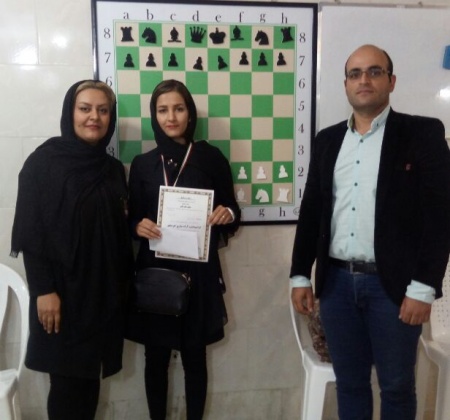 نتایج نهایی اولین دوره مسابقات شطرنج بانوان شهرستان ملارد