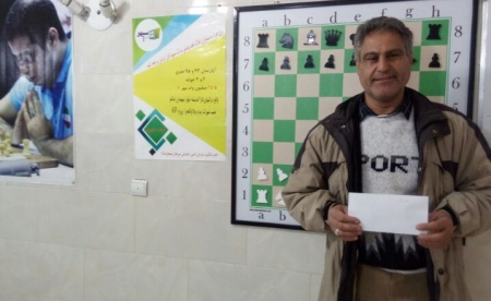 نتایج نهایی مسابقه هفتگی جدول آزاد هیئت شطرنج ملارد