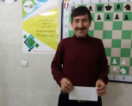 نتایج نهایی مسابقه هفتگی سریع و برق آسا جمعه 97/11/12 هیئت شطرنج شهرستان ملارد