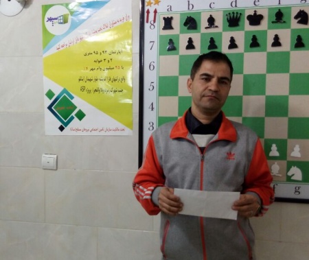 نتایج نهایی مسابقه هفتگی سریع و برق آسا جمعه 97/11/12 هیئت شطرنج شهرستان ملارد